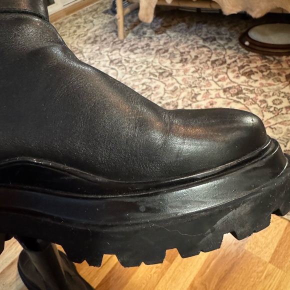 Aqua Black Ankle Boots - Picture 10 of 14